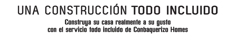Conbaquerizo Homes - Constructor - acabados